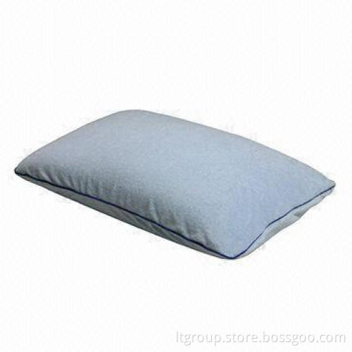 Bubble foam pillow with visco gel foam layer